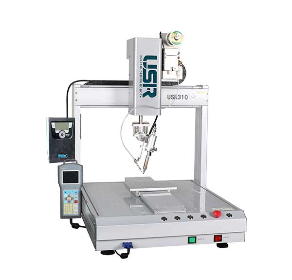 自動焊錫機廣泛應用于電子設備制造——電路板、pcb焊錫線等